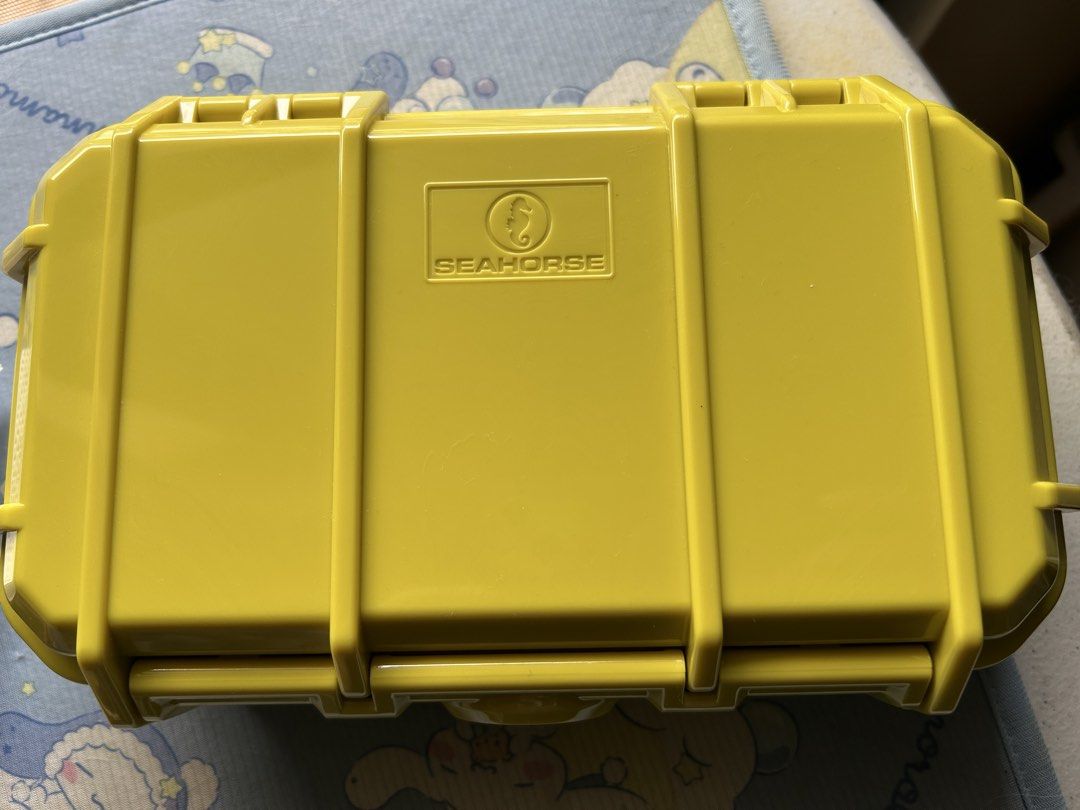 Seahorse 56 Micro Case - Yellow Protective Equipment Case (Category: Cases & Covers) located in Paranaque City. Submitted by isa.ph (Listing ID 1443553636, Image 2). Description: - Yellow Seahorse 56 Micro Case - Maximum shock protection - Crush resistant, waterproof, and airtight - Ideal for secure storage and transport of equipment - Proudly made in the USA - Includes a mesh net inside.