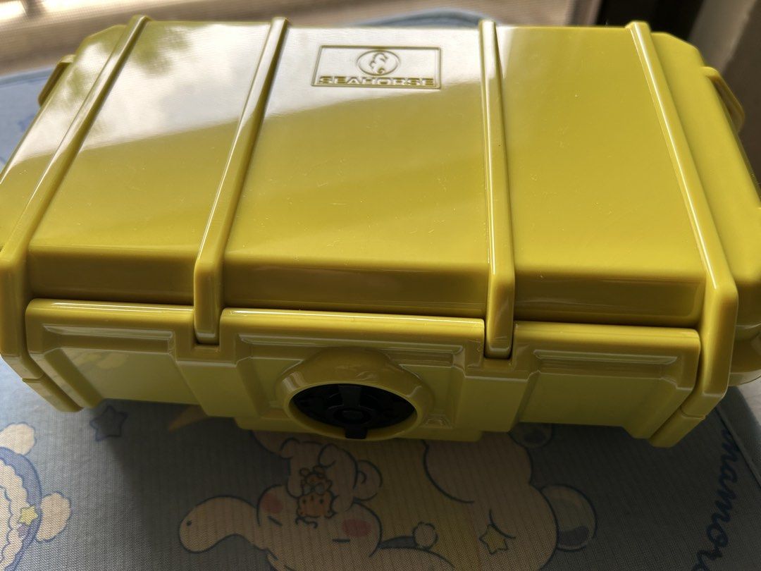 Seahorse 56 Micro Case - Yellow Protective Equipment Case (Category: Cases & Covers) located in Paranaque City. Submitted by isa.ph (Listing ID 1443553636, Image 1). Description: - Yellow Seahorse 56 Micro Case - Maximum shock protection - Crush resistant, waterproof, and airtight - Ideal for secure storage and transport of equipment - Proudly made in the USA - Includes a mesh net inside.