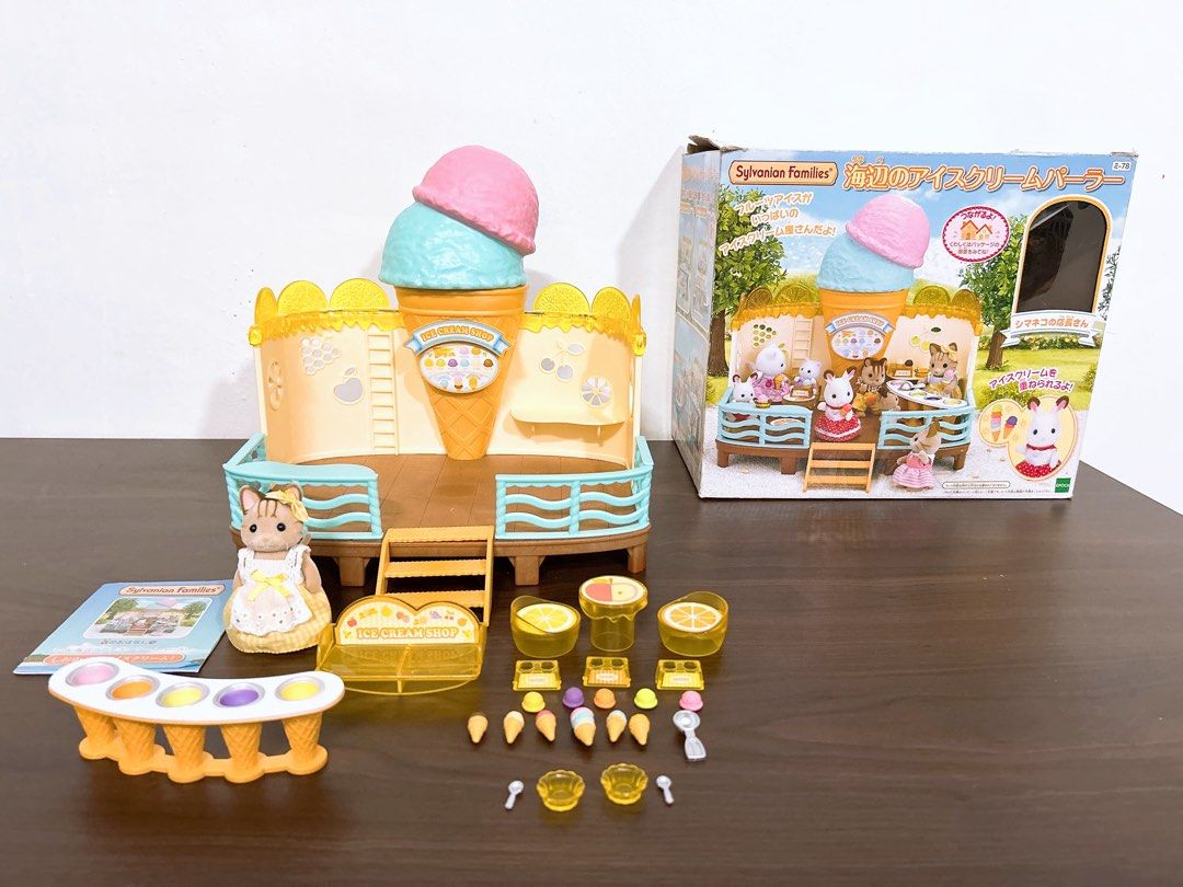 Sylvanian Families Ice Cream Shop (Category: Kids Toys) located in Navotas City. Submitted by jannajay127 (Listing ID 1443672992, Image 1). Description: .