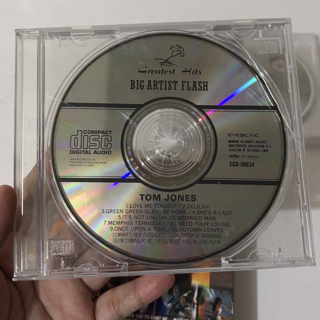 [TAKE ALL] Vintage Imported CD Bundle (tested & working) (Category: CDs & DVDs) located in Cavite. Submitted by nanangonlineshop (Listing ID 1443630771, Image 2). Description: 📌 Vintage Imported CD Bundle (tested & working) 🏷️ P300 (take all) 📌 Tom Jones – Greatest Hits (1989 Japanese Pressing)Authentic Japan import under the rare “Big Artist Flash” series (Catalog: ECD-10034). 📌 Beethoven – Piano Sonatas (1998 Philips 50th Anniversary Editio