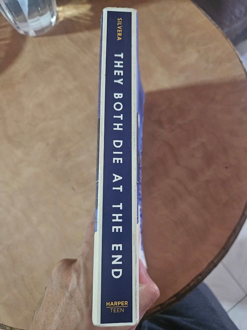 They Both Die at the End by Adam Silvera (Category: Storybooks) located in Las Pinas. Submitted by jka_lpc (Listing ID 1443547143, Image 2). Description: used but very well readable. all pages clean and clear. cover has creases due to reading. just check the photos price slightly negotiable meetup available in makati cbd, alabang, las pinas.