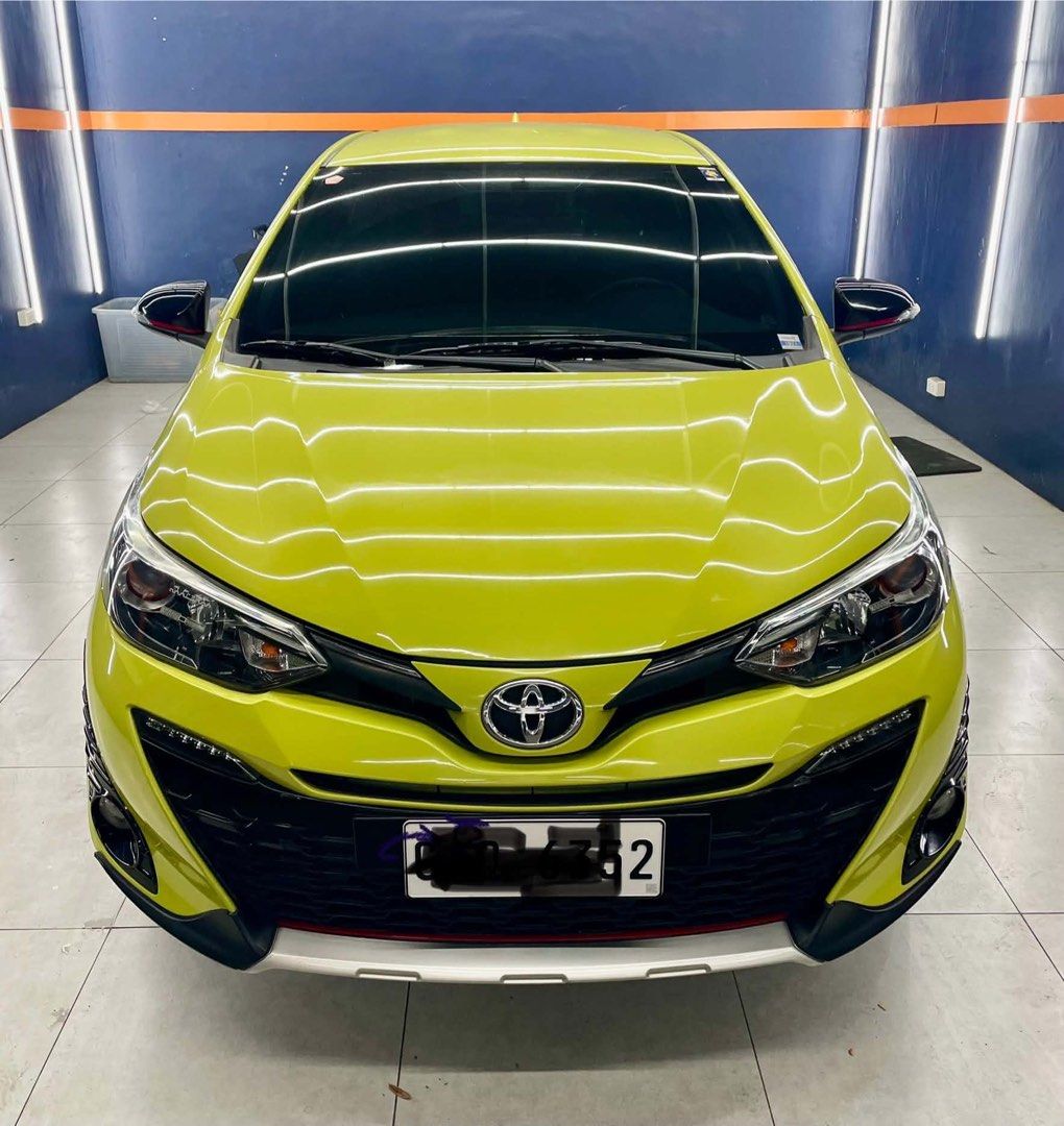 Toyota Yaris 1.3 (A) (Category: Used Cars) located in Quezon City. Submitted by rarefalcon_947a51 (Listing ID 1443526953, Image 3). Description: 2018 Toyota Yaris Full TRD accessories Casa Maintained Zero issues TRD Mags from Japan TRD Front Chin TRD Rear Under run TRD Side Skirts Alpine head unit Selling price is 478,000 Php We deal directly with Serious buyers no to dealers For viewing please contact Jing 0-9-1-7-5-8-8-8-5-5-4 .