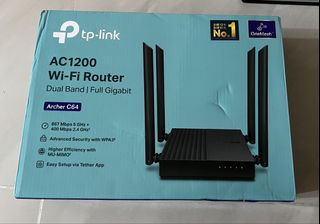 TP-Link AC1200 Archer C64 Wireless Router492555693332910080