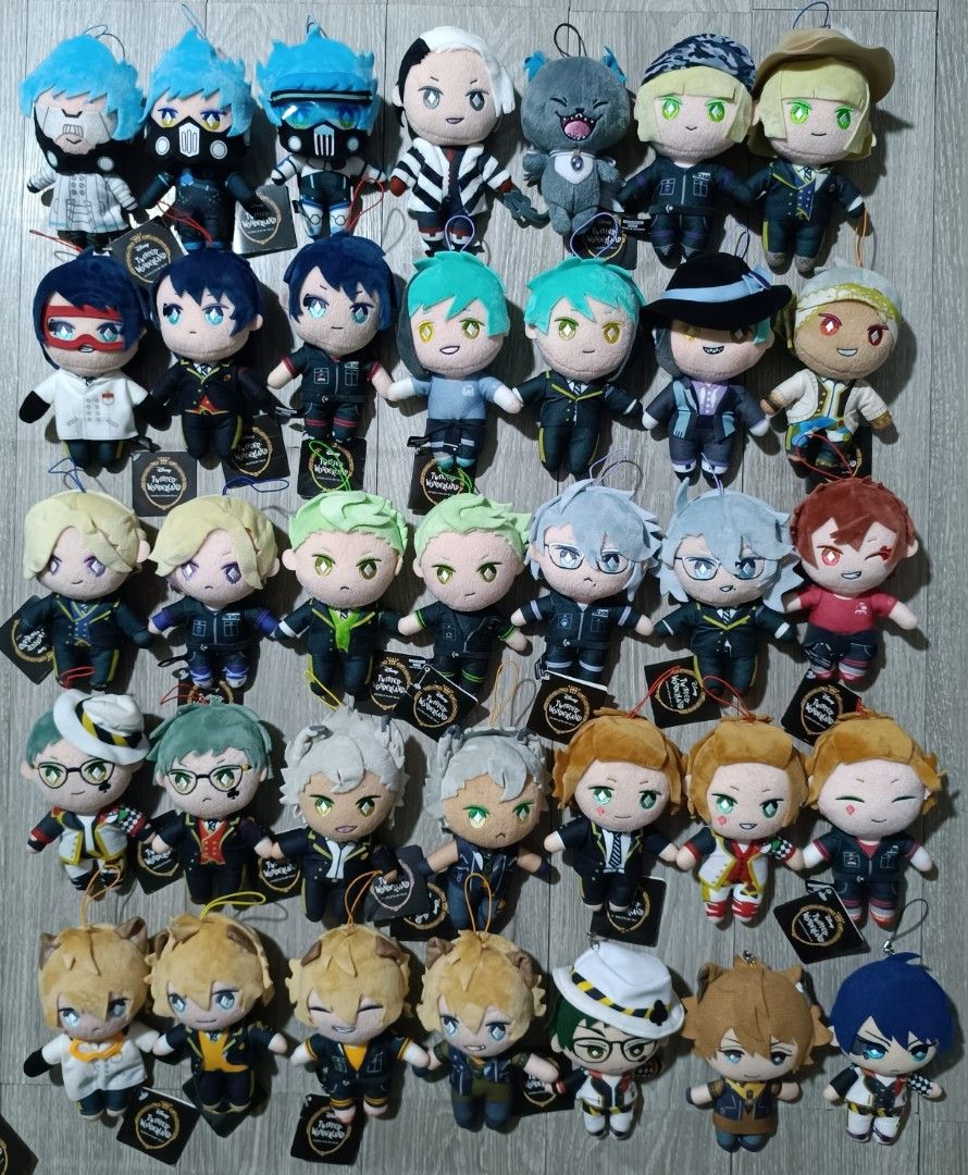 Twisted Wonderland Plush Dolls (Category: Plushies & Soft Toys) located in San Pedro. Submitted by max__collectibles (Listing ID 1443637464, Image 1). Description: - 750 each - Message me which one do you like and i will send detailed photos. - Authentic Twisted Wonderland plush dolls.