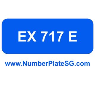 (Category: ) located in . Submitted by numberplatesg (Listing ID 1443500587, Image 1). Description: .