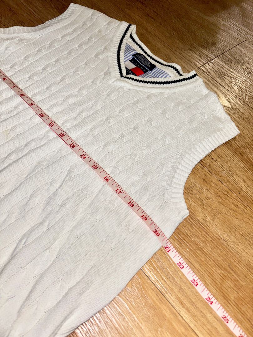 Vintage Tommy Hilfiger Vest (Category: Vests) located in Las Pinas. Submitted by newjians (Listing ID 1443602731, Image 2). Description: never worn the last 10 years has little yellowish patches of stains on the center that are barely visible (see 1st picture) size XL SURE BUYERS ONLY, DELIVERY ONLY/NO MEET-UP, READY TO PAY UPON BOOKING.