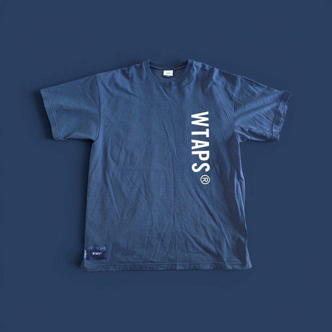WTAPS Tee (Category: Tshirts & Polo Shirts) located in Kuala Lumpur. Submitted by 4SIGnature (Listing ID 1443546839, Image 1). Description: Size: 03 (Fits XL) 100% authentic, proxy from Japan Navy label.