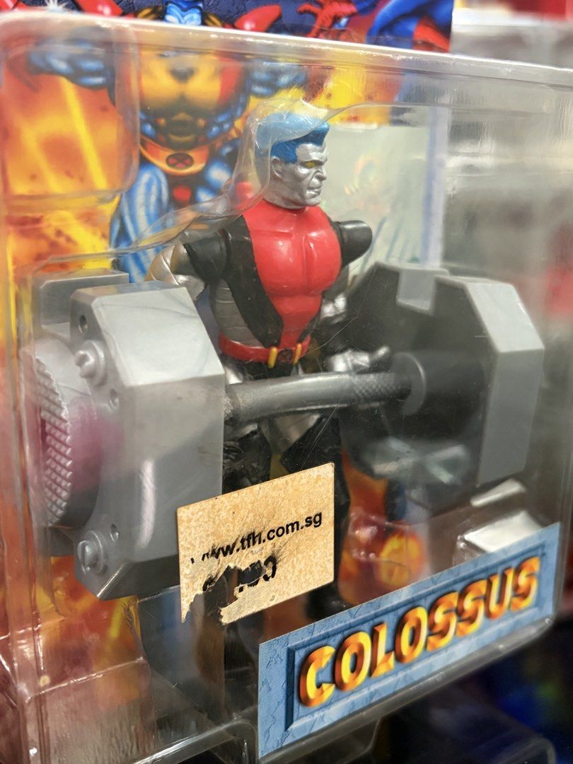 Xmen colossus (Category: Figurines & Statues) located in Makati City. Submitted by tomypom (Listing ID 1443500076, Image 2). Description: Authentic brand new Marvel x-men 1996 Xmen Hall of fame Classic 90’s Toybiz colossus 1,199 pesos .