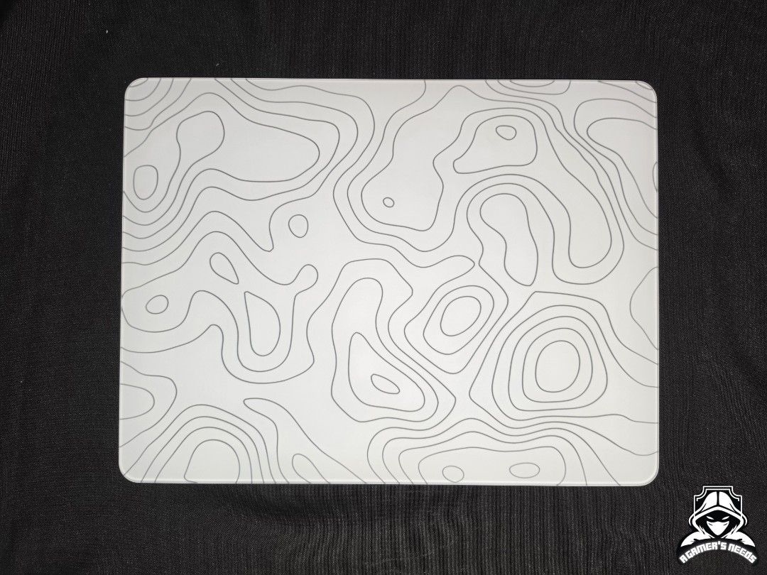 XVX Glass Mousepad Topographic White (Category: Mouse & Mousepads) located in Tarlac. Submitted by agamersneeds (Listing ID 1443600468, Image 1). Description: [FOR SALE] XVX Glass Mousepad - Topographic White (Brand-new) Price: ₱1,200 SRP: ₱2,500 QUICK SPECS - Dimension: 410mm x 310mm | 30mm thickness - Material: Tempered Glass - Anti-slip - Polished Edges - Easy to Clean - Waterproof Material - Smooth Surface for FPS Gaming Control LOCATION - Ca