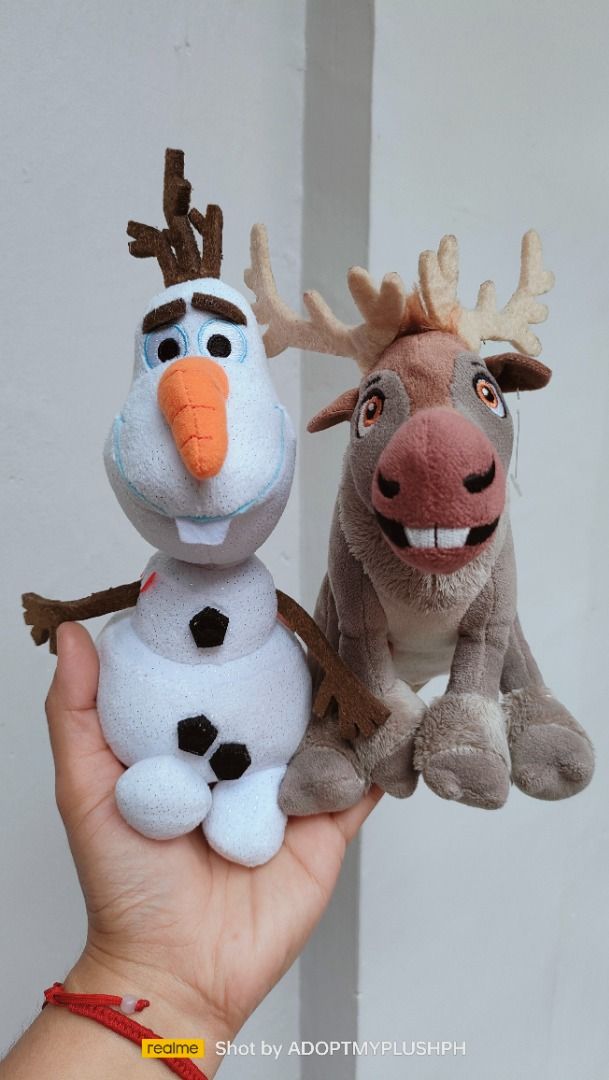 [2] Olaf & Sven Plush Bundle, Size S (Category: Plushies & Soft Toys) located in Taguig. Submitted by adopt.my.plush.ph (Listing ID 1443720676, Image 1). Description: ‼️Last Price (LP) Posted *as is, WYSIWYG ‼️Photos have been uploaded for your reference. Kindly make sure to review them ALL before sending your inquiries. 𝄃𝄃𝄂𝄂𝄀𝄁𝄃𝄂𝄂𝄃 .