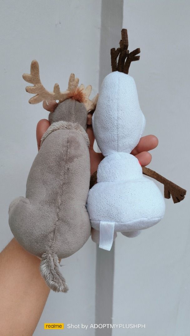 [2] Olaf & Sven Plush Bundle, Size S (Category: Plushies & Soft Toys) located in Taguig. Submitted by adopt.my.plush.ph (Listing ID 1443720676, Image 2). Description: ‼️Last Price (LP) Posted *as is, WYSIWYG ‼️Photos have been uploaded for your reference. Kindly make sure to review them ALL before sending your inquiries. 𝄃𝄃𝄂𝄂𝄀𝄁𝄃𝄂𝄂𝄃 .