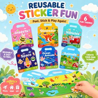 Kids Color / Sticker Book Collection item 3