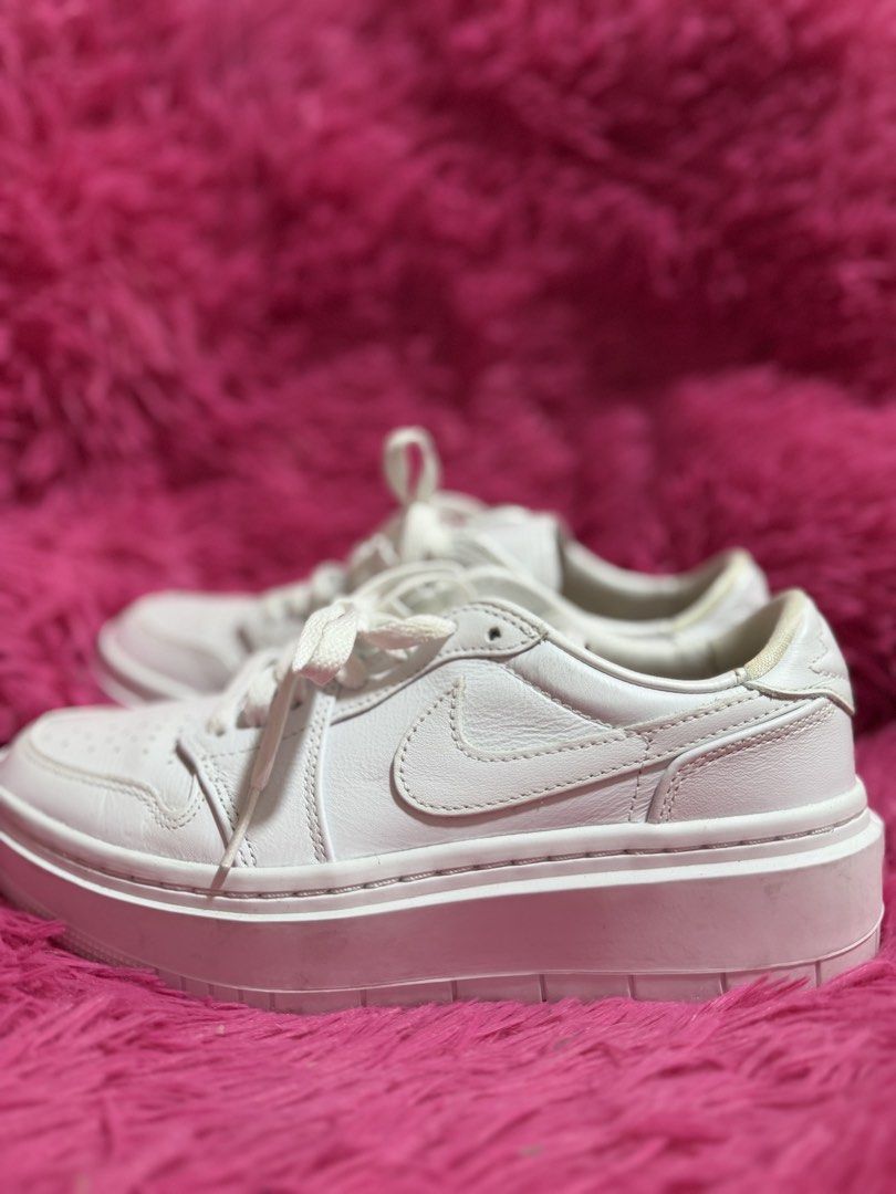 AIR JORDAN 1 LOW SHOES (Category: Sneakers) located in Pasay City. Submitted by shishiel (Listing ID 1443715258, Image 2). Description: Air Jordan Elevate Low White on white Size:Uk 4.5 📍Meet up: Pasay area or Makati 🚌 can ship thru lalamove/Grab .