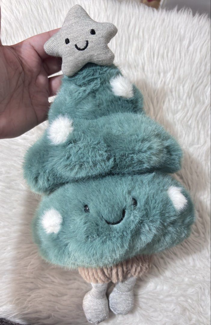 Amuseables Christmas Tree (not jellycat) (Category: Plushies & Soft Toys) located in Paranaque City. Submitted by dalle_closet (Listing ID 1443774960, Image 3). Description: 14 inches Looks like jellycat christmas tree plush Like new pa.