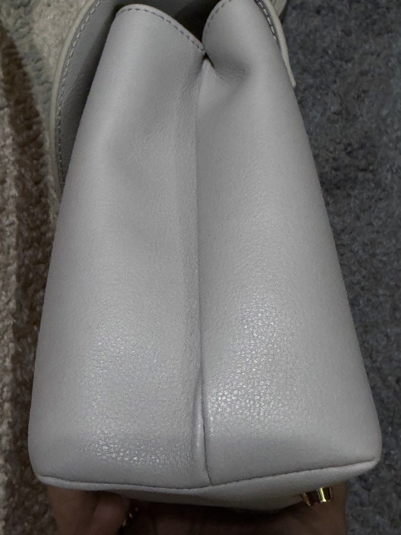 Authentic Celine Triomphe Nino cloudy grey (Category: Luxury Bags & Wallets) located in Pasig City. Submitted by balenciaga.couture (Listing ID 1443745304, Image 3). Description: with strap missing dustbag guaranteed authentic.