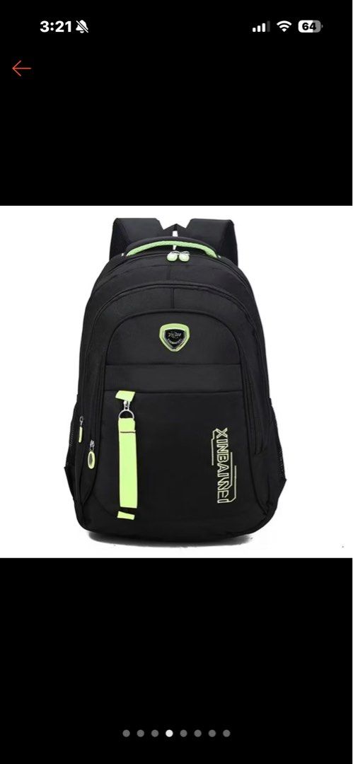 Backpack (Category: Backpacks) located in Singapore. Submitted by warm_psyduckkkk (Listing ID 1440266738, Image 4). Description: Each bag going for 10$ only . Please let me know which design u wan .