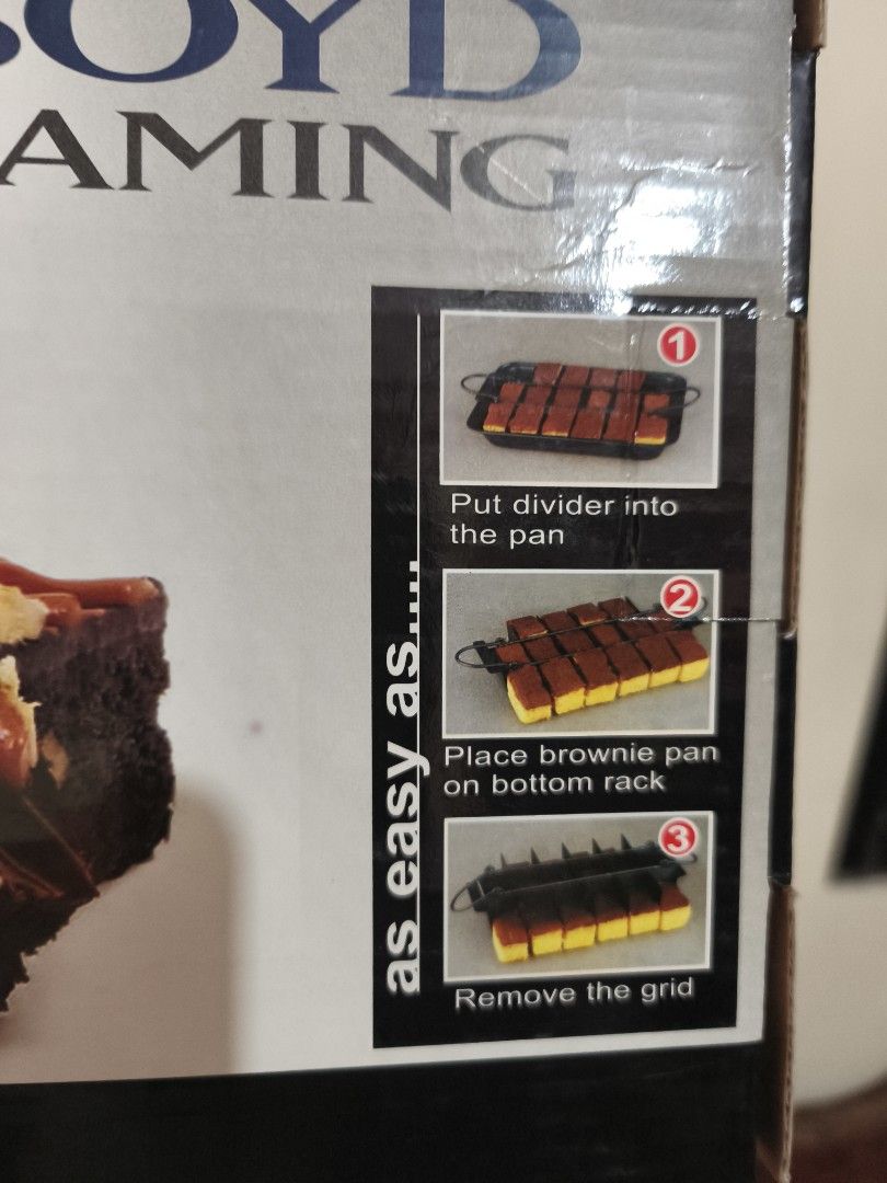 Brownie Pan Set (Category: Bakeware) located in Dagupan City. Submitted by tel.yna (Listing ID 1443720357, Image 2). Description: 📍 Pangasinan pm for more details.