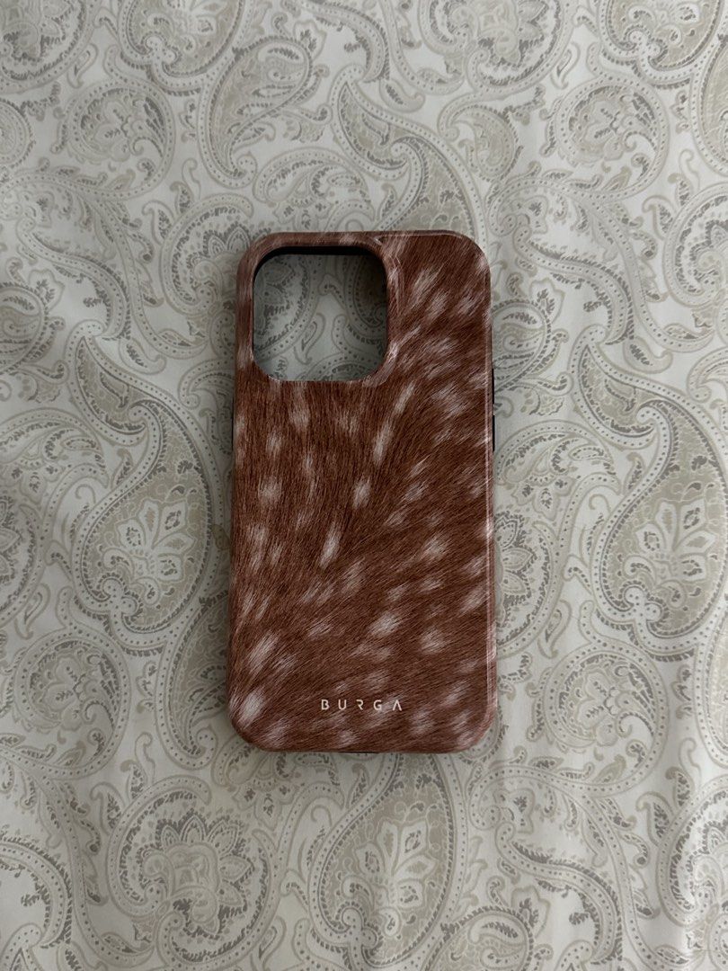 Burga cottagecore deer iphone 14 pro phonecase (Category: Cases & Sleeves) located in Paranaque City. Submitted by vanilleoir (Listing ID 1443874109, Image 1). Description: AUTHENTIC BURGA Country Road - iPhone 14 Pro Case ONHAND ONLY LALAMOVE NO EXCEPTION !! NO EXTRA PICS !! ❕payment FIRST basis ❕sf is shouldered by the buyer 📍parañaque mop - gcash ONLY! mod - lalamove ONLY! can sdd, booking thru ME !! no low ballers !! no cancellations/refunds