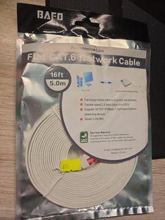 Cat6 Ethernet Cable (5-Meter Flat Cable)493350601485854720