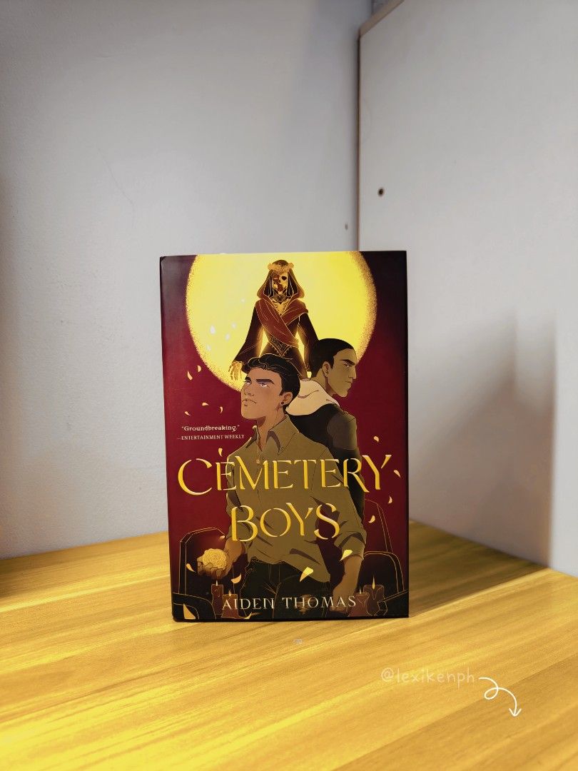 Cemetery Boys by Aiden Thomas - HB (Category: Storybooks) located in Cebu City. Submitted by lexikenph (Listing ID 1443809495, Image 1). Description: Hi book lovers. Letting go some of my books. Hope these books find their new lovely owners soon. Preloved copies. Please manage expectations that some of these books are either in acceptable, good, or in very good condition. Some have signs of shelf wear as seen in the pics. May have creased spines,