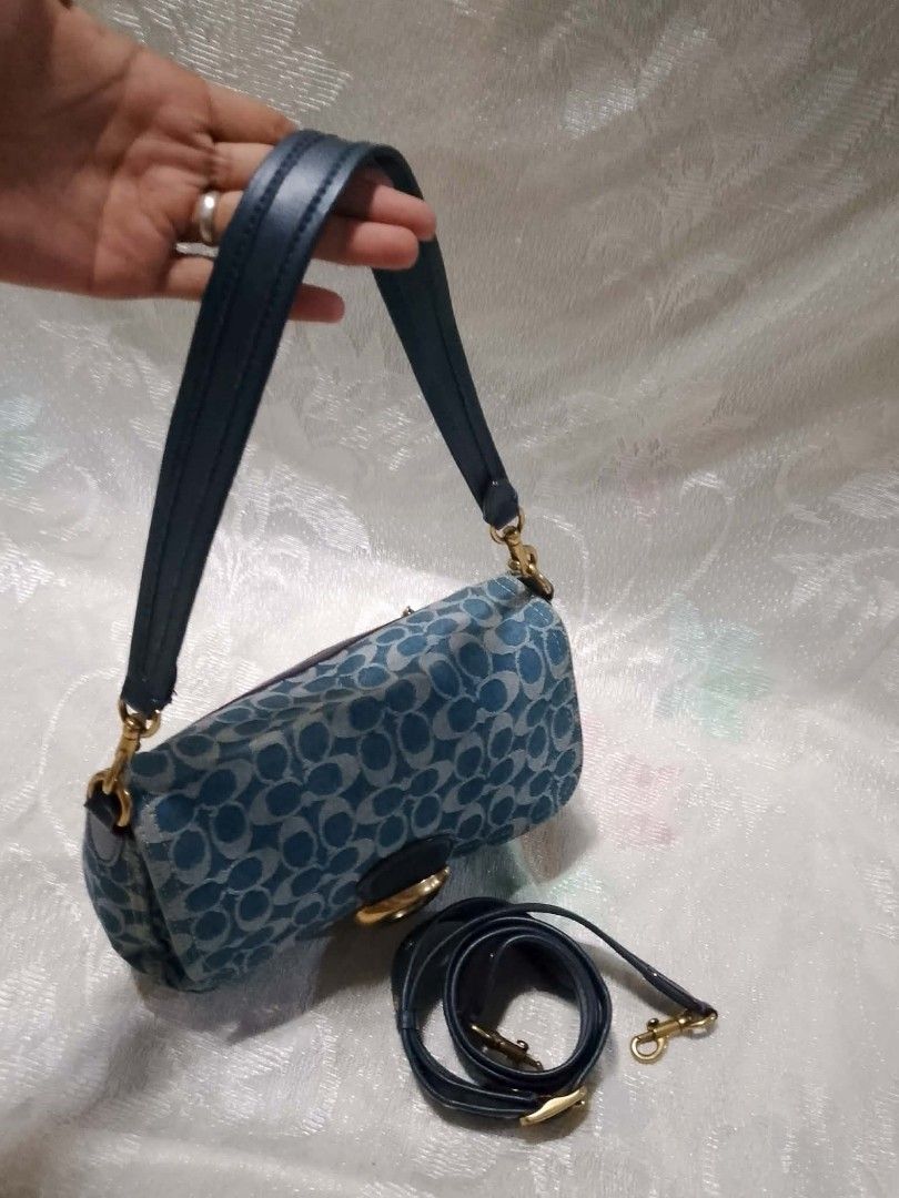 COACH TABBY DENIM (Category: Luxury Bags & Wallets) located in Tuguegarao City. Submitted by starzeke (Listing ID 1443886824, Image 2). Description: COACH Soft Tabby Shoulder Crossbody Bag Signature Denim.