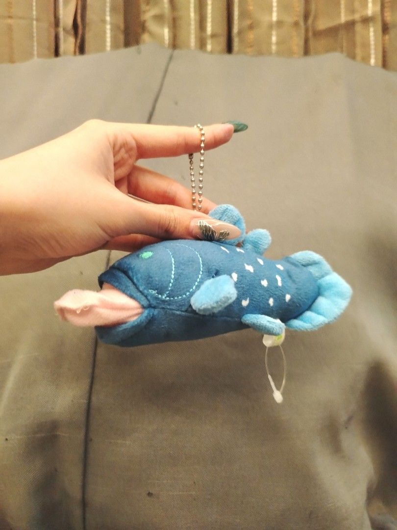 Coelacanth Fish Plushie Keychain (Category: Plushies & Soft Toys) located in San Fernando. Submitted by jpmarketplace2023 (Listing ID 1443769805, Image 1). Description: 💚 All items are authentic from Japan. 💛 MOP: GCash (❌️ GCash Protect) 🩵 MOD: LBC only (❌️ S. Checkout, COD, COP) 💙 Meet-up: Vista Mall, San Fernando, Pampanga 💜 All items are on-hand. 🧡 First to pay gets the item first. ❤️ Breakable items are packed with care and caution. Se