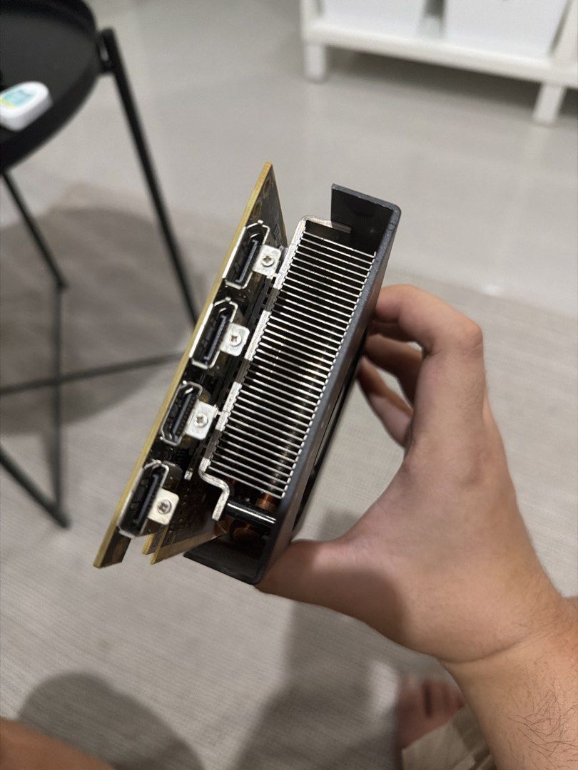DEFECTIVE Powercolor Radeon 5600xt itx (Category: Computer Parts) located in Pasig City. Submitted by fastowl_1564e9 (Listing ID 1443829158, Image 3). Description: PLS READ DESCRIPTION - DEFECTIVE Radeon 5600xt ITX 6Gb - minsan nagkakaroon ng display. Madalas wala. Hindi rin gumagana ang audio kapag nagkakaroon ng display - buy at your own risk - kindly search Powercolor Radeon 5600xt ITX for full specs Meetups within San Antonio, Pasig. Pwede ri