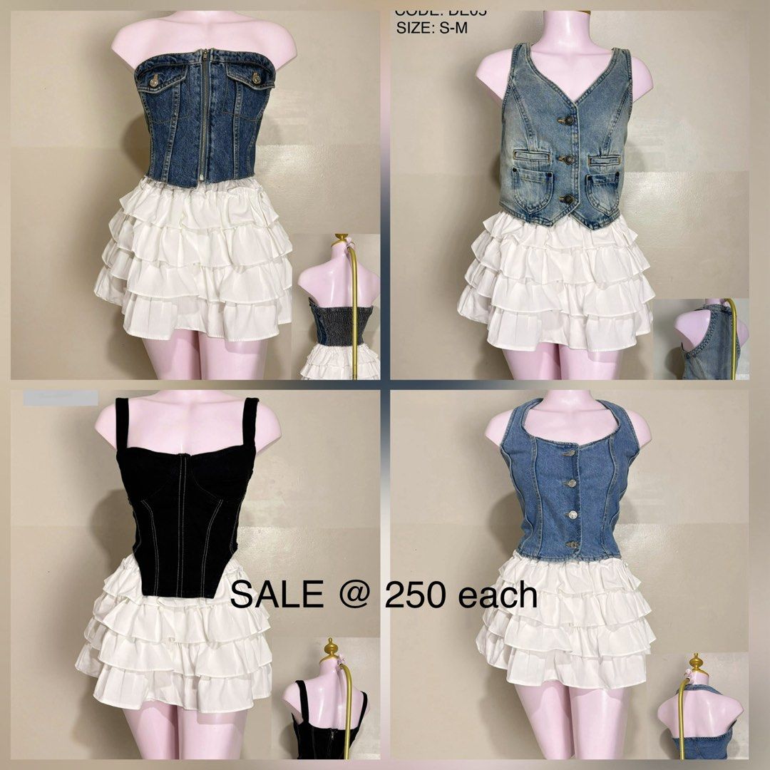 Denim Tops (Category: Sleeveless) located in Antipolo. Submitted by chaeramia (Listing ID 1443743574, Image 1). Description: .