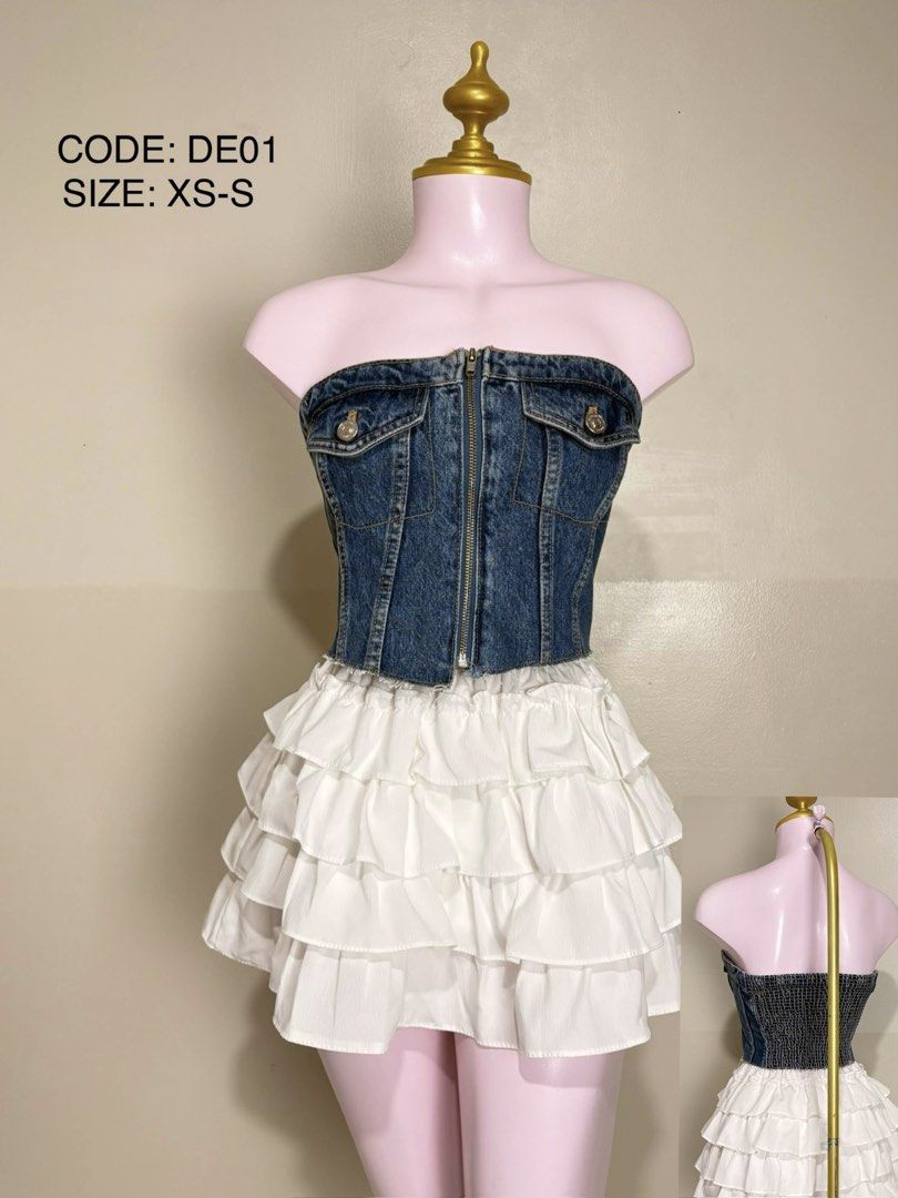 Denim Tops (Category: Sleeveless) located in Antipolo. Submitted by chaeramia (Listing ID 1443743574, Image 3). Description: .