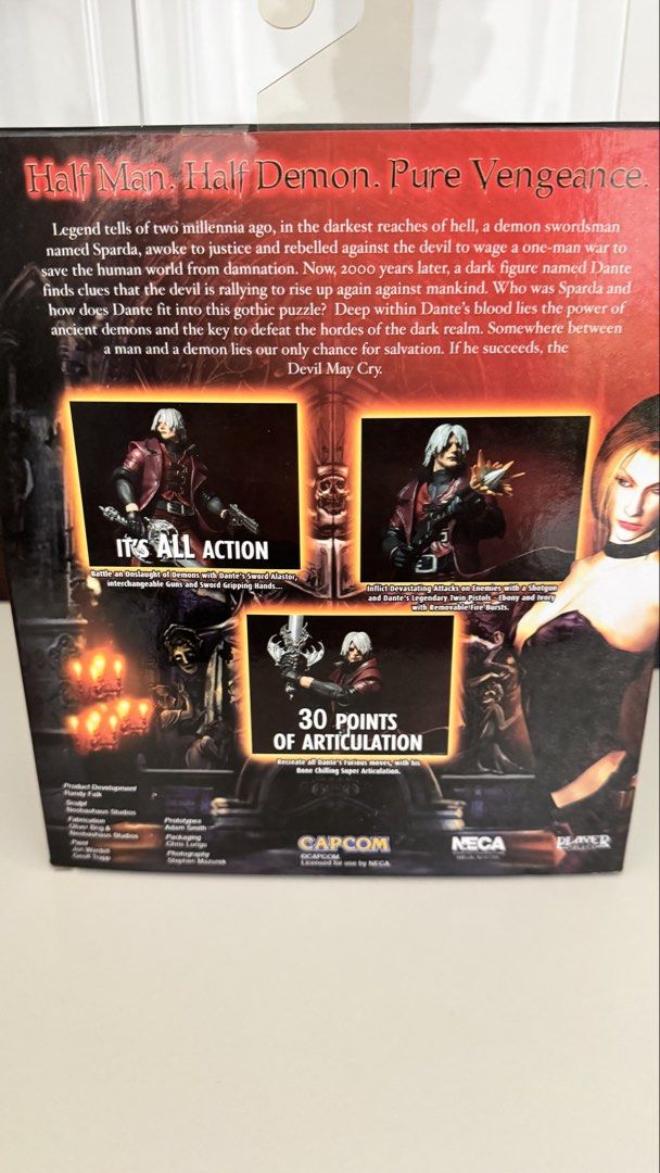 Devil may cry (Category: Figurines & Statues) located in Gelugor. Submitted by kfyip8b (Listing ID 1443829933, Image 3). Description: Items like new , all complete . Box condition 9/10. Posable and articulation .