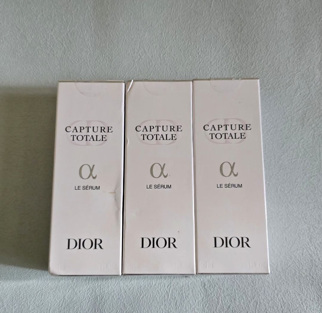 Dior Capture Totale Face Serum (Category: Face Care) located in Taguig. Submitted by vhienparfumerie (Listing ID 1443796750, Image 1). Description: Dior Capture Totale Le Serum 50ml Brand new. Boxed. .