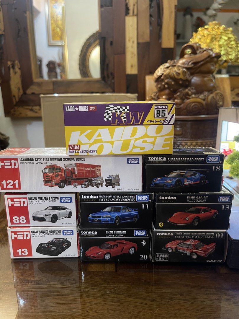 Diorama, Kaido House, Tomica, Mini Figs (Category: Vehicle & Diecast Models) located in Manila. Submitted by weart (Listing ID 1443890140, Image 3). Description: ❗️QUITTING/SELLING ASPACK STRICTLY ❗️ Php 6,500 RFS: Switching to Action Figures • 5 Mini Figs & Car Accesories • Diorama Lights are working, Condition: 9 • 1 Kaido House • 5 Premium Tomicas • 3 Normal Tomicas Negotionable if mag kasundo sa price😇 📩 Dm me if you got more questions 📩 S