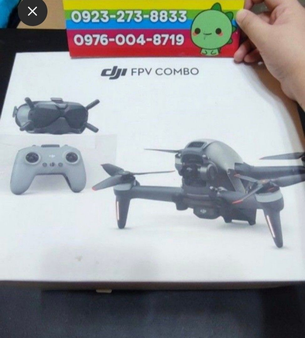 DJI FPV Combo Drone with Goggles and Controller (Category: Drones) located in Manila. Submitted by easy_a (Listing ID 1443788511, Image 2). Description: - DJI FPV Combo for sale - Includes: Drone, FPV Goggles V2, Motion Controller - Comes in a protective hard case - Experience immersive FPV flying - Ready for your next adventure.