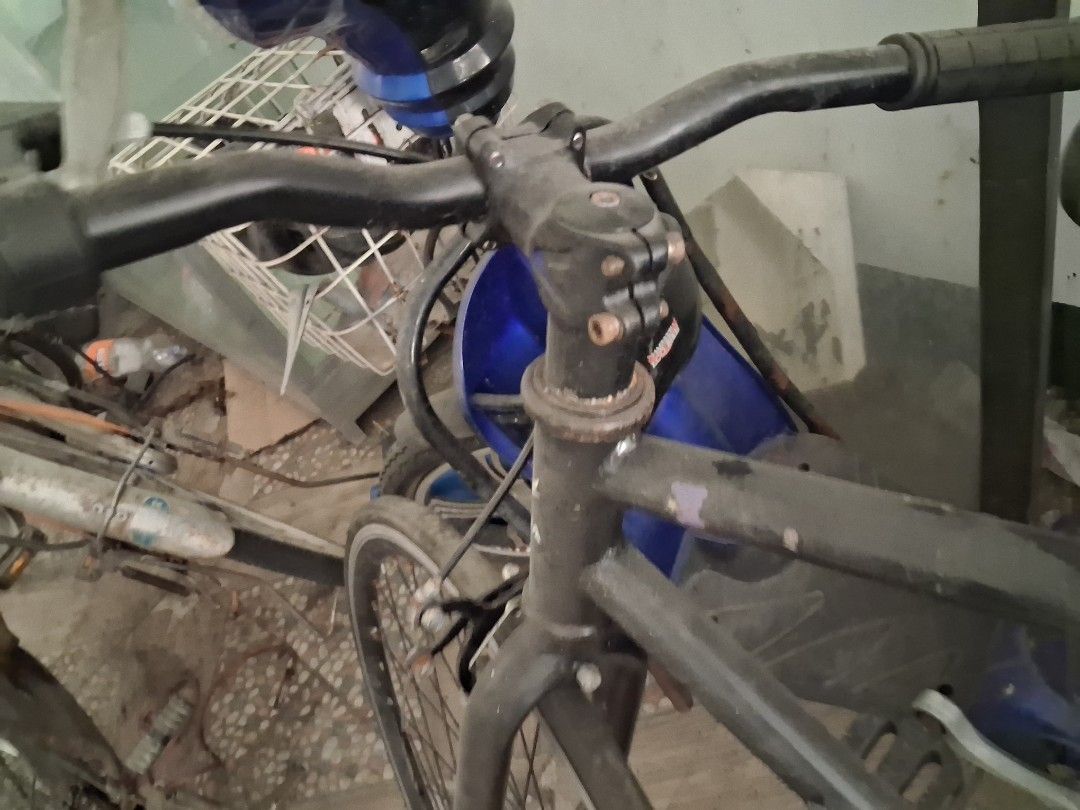 Garuda v1 (Category: Bicycles) located in Manila. Submitted by xieea (Listing ID 1443804923, Image 3). Description: Mga ilang beses lang siya nagamit, wala naman shang gasgas nakatambay lang kc kaya nangalawang na.( Ung garuda lang ha) - Sturdy bike frame - Some minor rust visible on chain and gears - Black handlebars - Black tires with white rims - Ready for its new owner!.