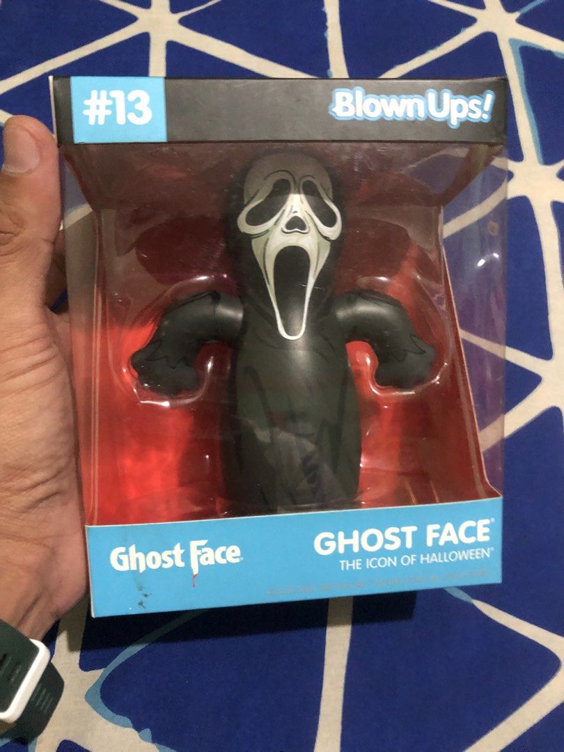 Ghost Face Collectible figurine (Category: Designer & Blind Box Toys) located in Quezon City. Submitted by markgolveo (Listing ID 1443838945, Image 2). Description: Ghost Face Collectible figurine.