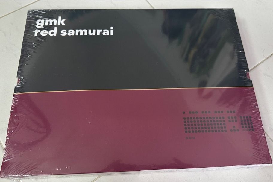 GMK Red Samurai Keycaps - Sealed490367167769487362
