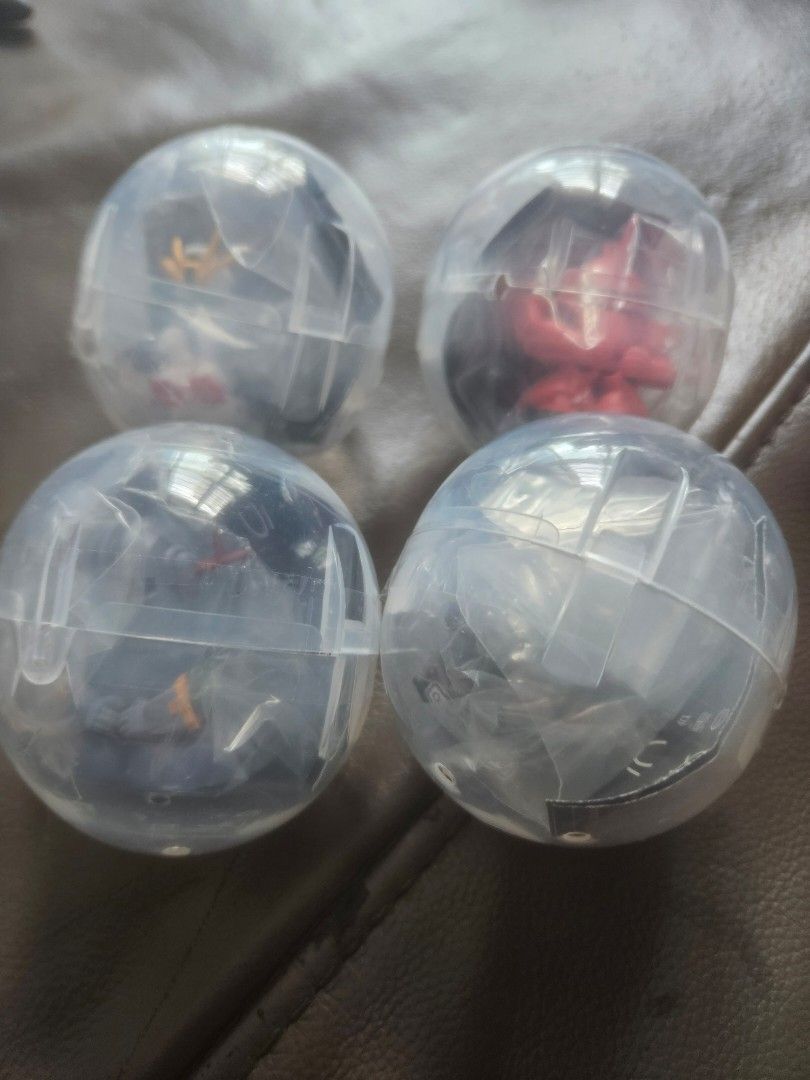 GUNDAM GASHAPON READY TO LAUNCH? VOL 4 SET (Category: Toy Figures) located in Singapore. Submitted by leileisan (Listing ID 1443710284, Image 2). Description: Please Read New sealed in Capsule , Set of 4 consists of 1. Zeong 2. Wing Zero custom 3 Leo 4. Gelgoog Char Remember to make offer for confirm deal. Please Provide your Contact Number and Name after offer is made.. Stock will be hold up to 1 week when offer is made. Do pickup within a Week 