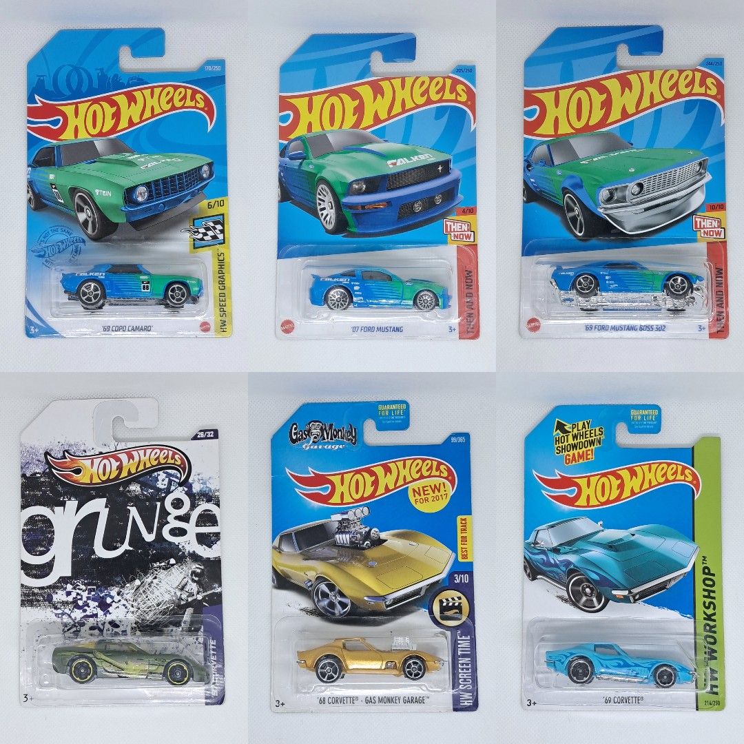Hot Wheels: All-American (Category: Vehicle & Diecast Models) located in Quezon City. Submitted by affcollection (Listing ID 1443787947, Image 3). Description: 👇 Click "Read More" to view PRICE LIST below 👇 (starting from P100) All factory sealed, but may have soft corners and/or blister issues See pictures for condition MOP: Gcash / Maya MOD: Lalamove / Grab / J&T / LBC 📍Culiat, Quezon City 🚥🚥 Dump Truck (Silver Series II): P300 '57 Cadilla
