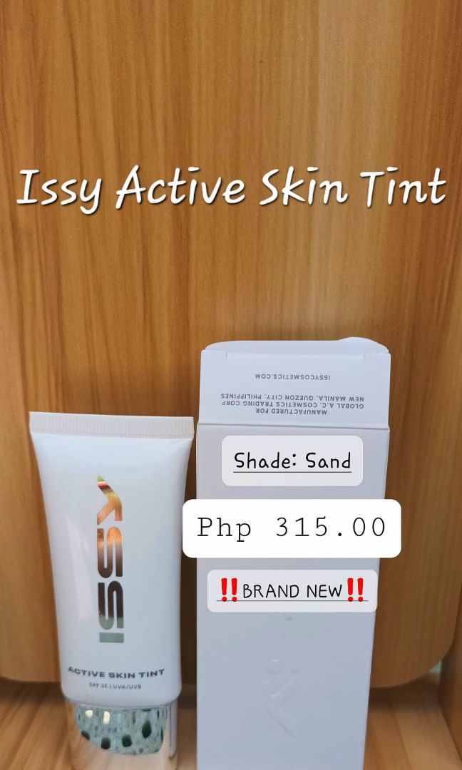 Issy Active Skin Tint and Skin Stick Bundle (Category: Makeup) located in Manila. Submitted by _gie_ (Listing ID 1442883304, Image 3). Description: ‼️Price range: Php 650.00 – 690.00‼️ • Can also be bought individually • Issy Active Skin Stick in Beech ‼️Price range: Php 350.00 – 395.00‼️ • Issy Active Skin Tint in Sand ‼️Price range: Php 290.00 – 315.00‼️ •Both items come with original boxes.