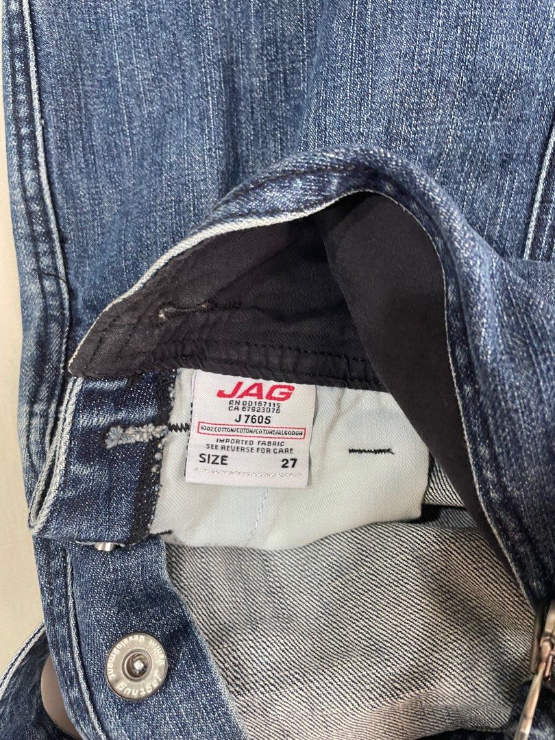 JAG - Denim Overalls (Category: Dresses) located in Quezon City. Submitted by lilyessentials (Listing ID 1443789168, Image 3). Description: Size: 27 on tag but can fit XS-S Waist: 26 Mall bought No flaws. No stain. PERFECT condition.