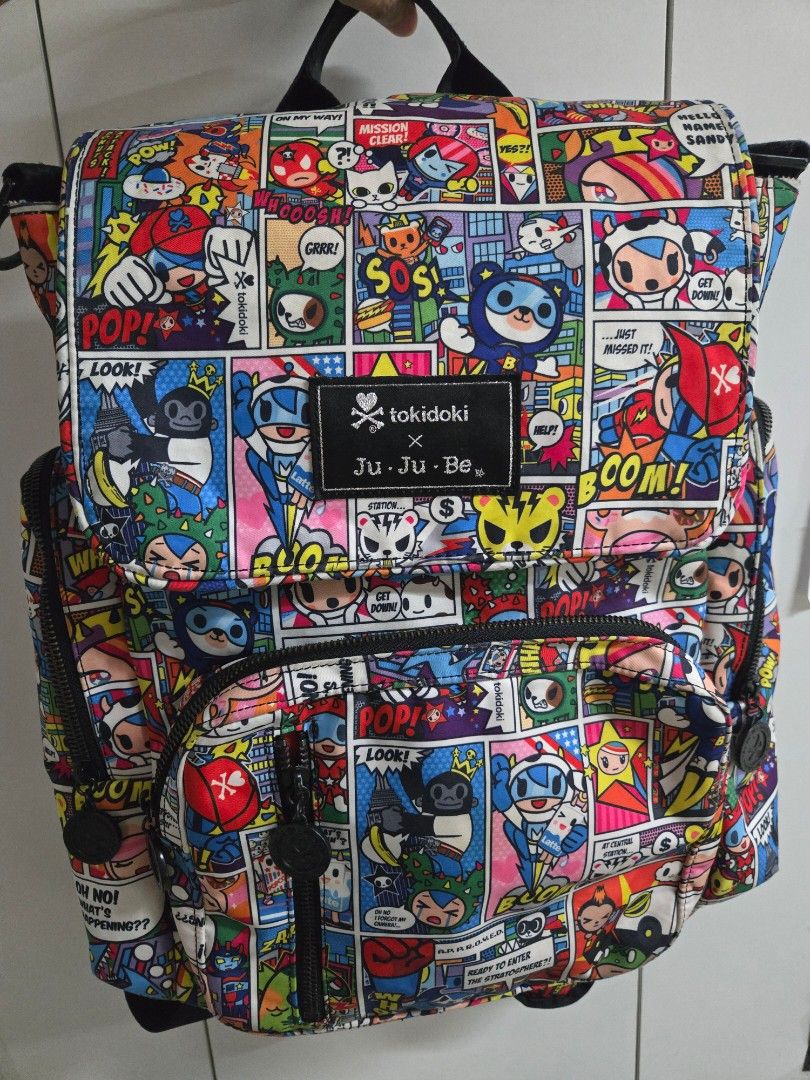 Jujube Be Sporty Super Toki (Category: Diaper Bags & Wetbags) located in Manila. Submitted by agnescang (Listing ID 1443703722, Image 1). Description: Lightly Used with customized back strap for comfort.
