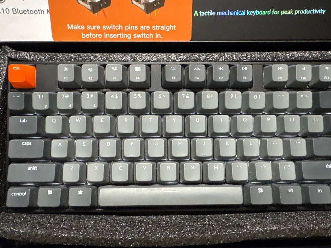 Keychron K10 Wireless Mechanical Keyboard483817524120135681