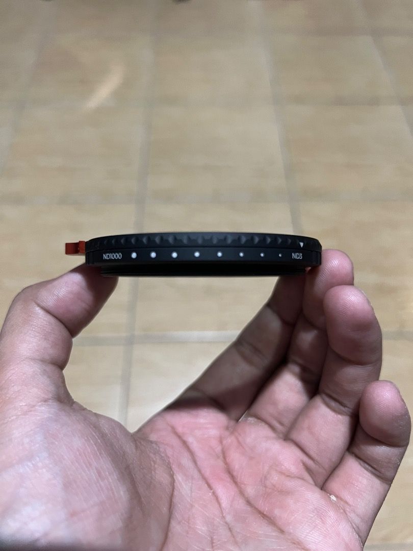 K&F Concept Nano-X Variable ND Filter 62mm (Category: Lens & Kits) located in Caloocan City. Submitted by barsru90210 (Listing ID 1443784583, Image 2). Description: - 62mm filter size - Variable ND: ND3-ND1000 - Perfect for photography and videography - Comes with original protective case - With free 58-62mm and 52-62mm step up rings RFS: Lenses already sold Can do meet-up, pickup or shipping. 📍Meet-up around Santo Tomas, Lipa, Calamba, San Pabl