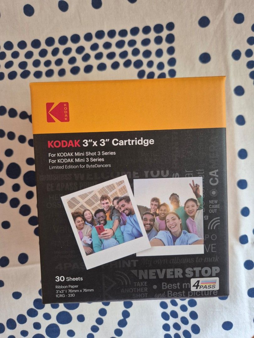 Kodak Mini Shot 3 Retro (Instant Camera & Photo Printer) (Category: Cameras) located in Manila. Submitted by biancahenares (Listing ID 1443778732, Image 3). Description: Kodak Mini Shot 3 Retro: ⭐️ FREE 30-sheet cartridge! ⭐️ - Instant Camera & Photo Printer - BRAND NEW, never opened or used - Prints 3"x3" photos - 13MP camera - Bluetooth connectivity - Print photos directly from your smartphone - Received as employee gift ⬇️ 💰 🚚 ⬇️ Payment & S