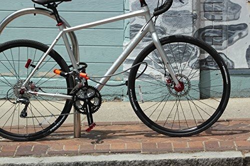 Kryptonite Evolution Mini-7 U-Lock with FlexFrame Bracket & Cable (Category: Parts & Accessories) located in Singapore. Submitted by mubau.com (Listing ID 1443891765, Image 2). Description: The item will be available within 8 days after your order Kryptonite Evolution Mini-7 Bicycle U-Lock with Transit FlexFrame Bracket (3.25-Inch x 7-Inch) with 4-Foot Flex Cable 13mm hardened MAX-Performance steel shackle resists bolt cutters and leverage attack