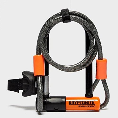 Kryptonite Evolution Mini-7 U-Lock with FlexFrame Bracket & Cable (Category: Parts & Accessories) located in Singapore. Submitted by mubau.com (Listing ID 1443891765, Image 3). Description: The item will be available within 8 days after your order Kryptonite Evolution Mini-7 Bicycle U-Lock with Transit FlexFrame Bracket (3.25-Inch x 7-Inch) with 4-Foot Flex Cable 13mm hardened MAX-Performance steel shackle resists bolt cutters and leverage attack