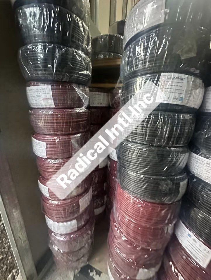 LEADER 6mm Single Core Solar Cable - 100 Meters Per Roll (Category: Electrical, Adaptors & Sockets) located in Manila. Submitted by pabloo4 (Listing ID 1443716539, Image 2). Description: - Brand New LEADER Solar Cable - 6mm Single Core - Tinned Copper - E-Beam XLPO Insulation - Flame Retardant - Available Colors: Red, Black - Sold per 100m Roll - Pickup: Pablo Ocampo St., Manila - Delivery: Grab/Lalamove.