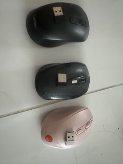 Lenovo Wireless Mouse & Pink Wireless Mouse493419923023472640
