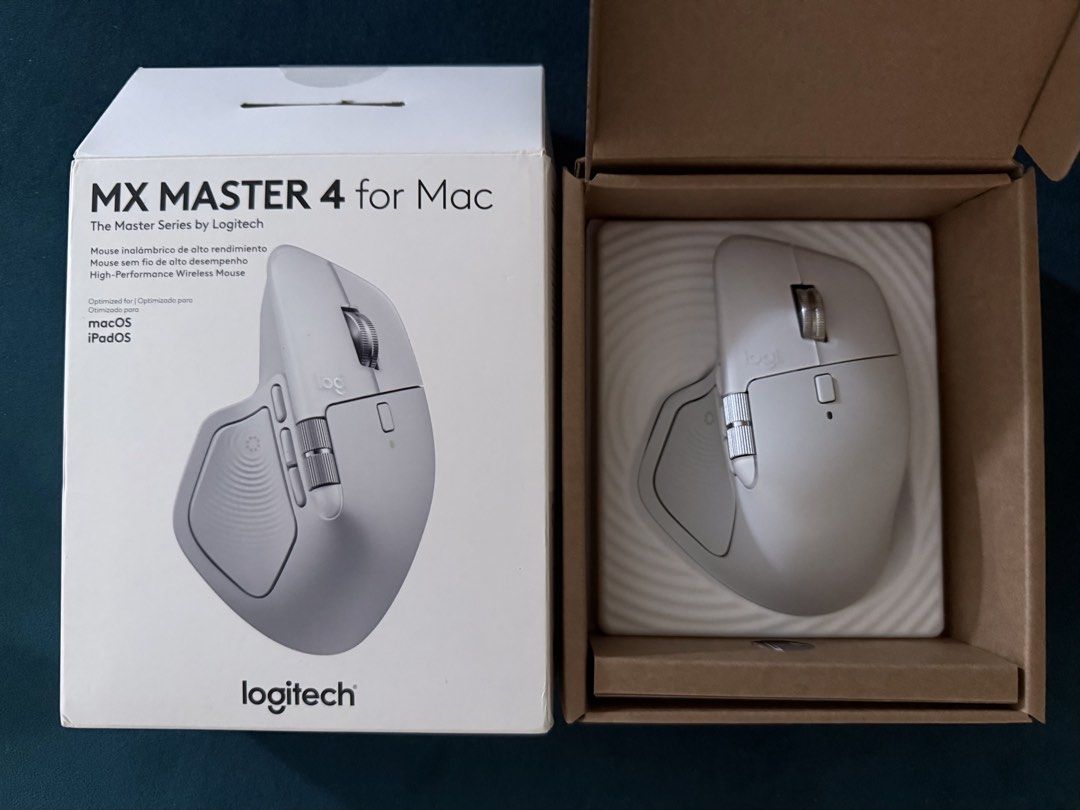 Logitech MX Master 4 for Mac High-Performance Wireless Mouse483818216873021440