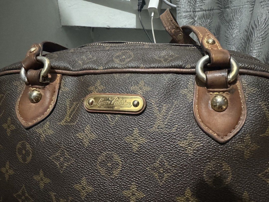 Louis Vuitton Lv Montorgueil GM (Category: Luxury Bags & Wallets) located in Iloilo. Submitted by donlockhart (Listing ID 1443850547, Image 3). Description: 💯 Guaranteed Authentic Louis Vuitton Montorgueil GM Datecode : MI2098 made in France Year : 2008 Condition : Purchased as is. recolored vachetta and looks like dumaan siya sa spa para ipaayos din ang piping, sira puller ng zipper pero kasama sa benta yung puller kayo na palagay. no cracks sa
